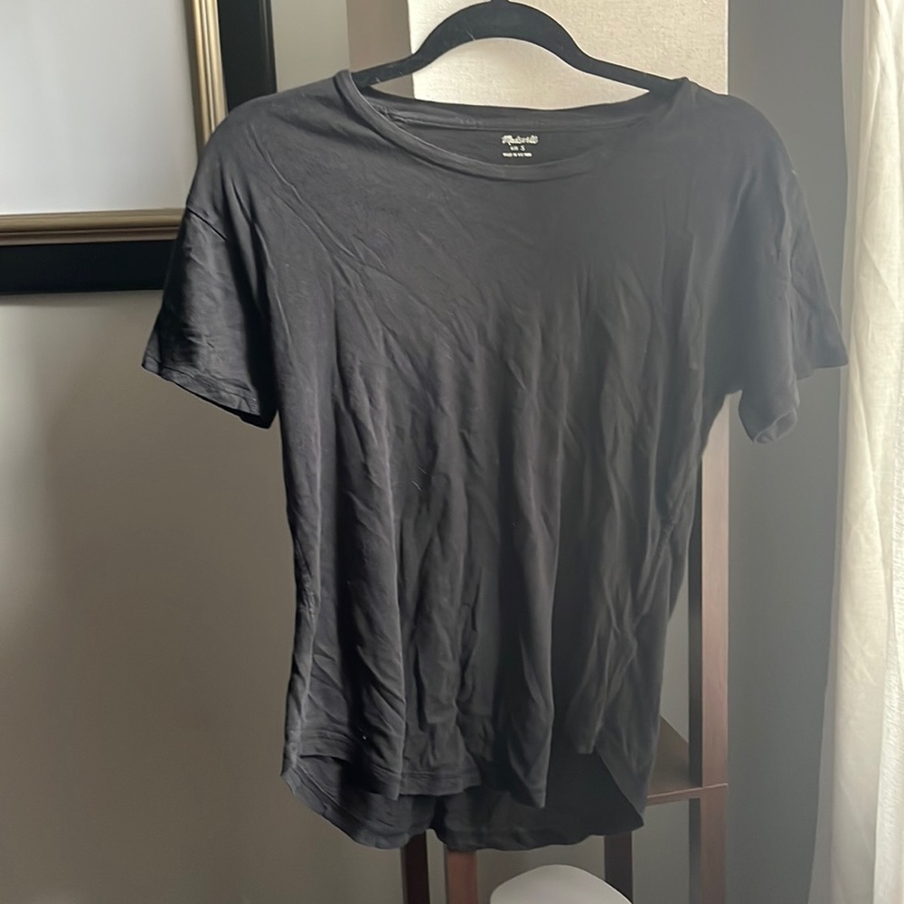 Basic black tee
